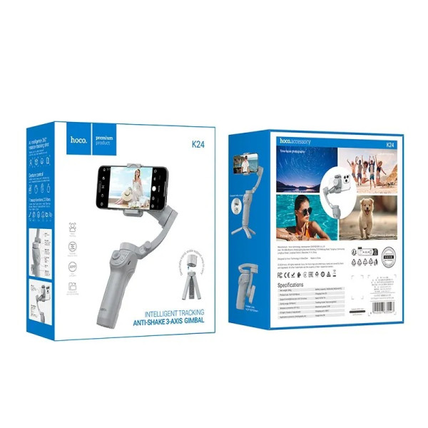 Стабилизатор Hoco K24 Support 3-axis smart gimbal [Gray]
