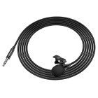 Микрофон Hoco L14 Lavalier microphone AUX 3.5мм (2м) [Black]