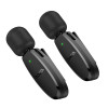 Беспроводной микрофон Hoco L15 Dual-mic (iP/Type-C) [Black]