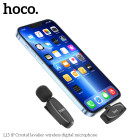 Беспроводной микрофон Hoco L15 for iP Crystal lavalier [Black]