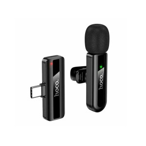Microfon wireless Hoco L20 Fair wireless microphone iP [Black]