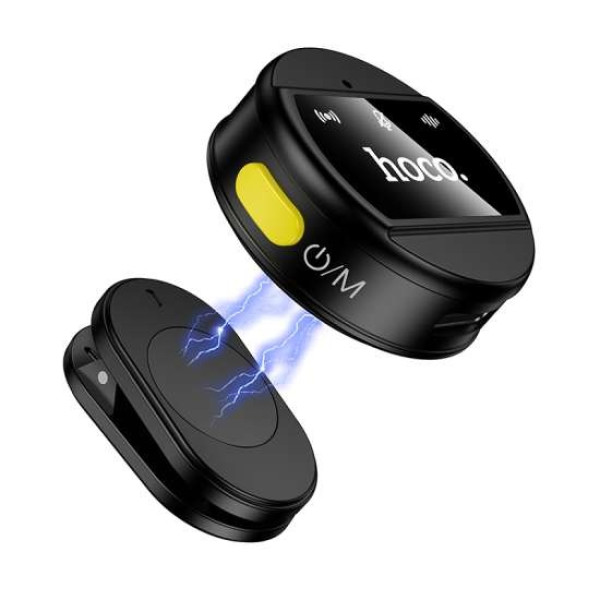 Microfon wireless Hoco L21 Charm wireless microphone iP [Black]