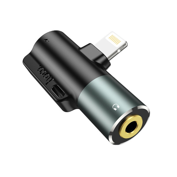 Adapte Hoco LS32 digital 3.5 audio converter for iP [metal gray]