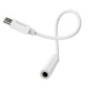 Адаптер Hoco LS35 AUX 3.5mm to Type-C[White]