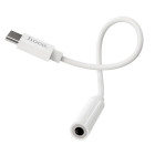 Adapter Hoco LS35 AUX 3.5mm to Type-C[White]