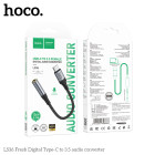 Adaptor Hoco LS36 Fresh Digital Type-C to 3.5 audio [Black]