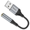 Adapter Hoco LS36 Fresh external sound card USB to 3.5 [Black]