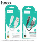 Adaptor Hoco LS37 Spirit USB to 3.5mm [Black]