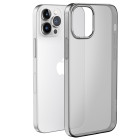 Husa Hoco Light series TPU case for iP14 Pro Max [Transparent-Black]