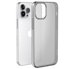 Чехол Hoco Light series TPU case for iP14 Pro [Transparent-Black]