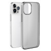 Husa Hoco Light series TPU case for iP15 Pro Max [Transparent-Black]