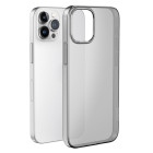 Husa Hoco Light series TPU case for iP15 Pro Max [Transparent-Black]