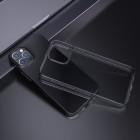 Husa Hoco Light series TPU case for iP15 Pro [Transparent-Black]