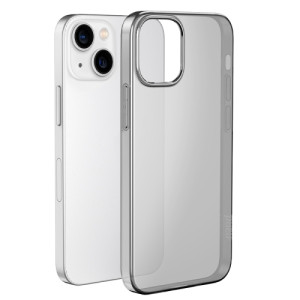 Husa Hoco Light series TPU case for iP15 [Transparent-Black]