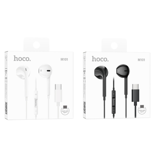 Наушники Hoco M101 Crystal Type-C [White]