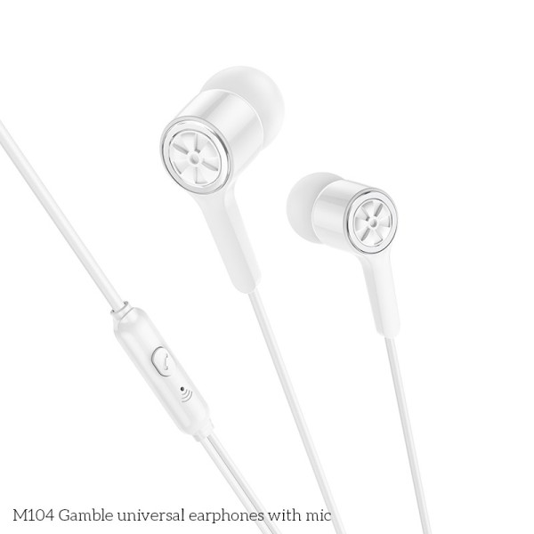 Casti Hoco M104 Gamble (1.2m) [White]