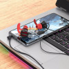 Casti Hoco M105 Sharp AUX 3.5mm (1.2m) [Black]
