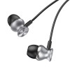 Наушники Hoco M106 Fountain metal (1.2 м) [Metal-Gray]