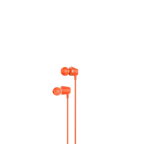 Casti Hoco M107 Discoverer with mic [Orange]
