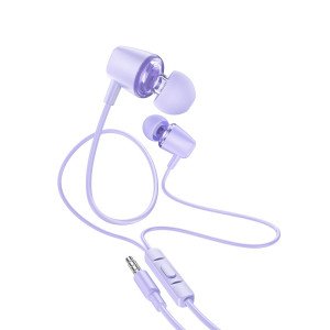 Наушники Hoco M107 Discoverer with mic [Purple]
