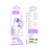 Наушники Hoco M107 Discoverer with mic [Purple]