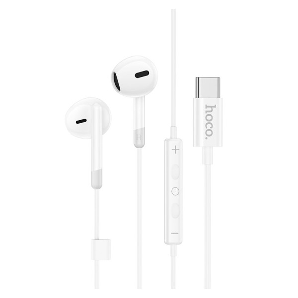 Casti Hoco M109 Sunny (Type-C) [White]