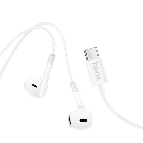 Casti Hoco M109 Sunny (Type-C) [White]