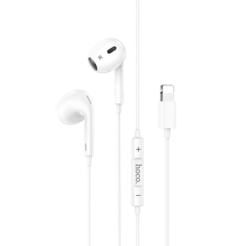 Casti Hoco M111 Max Primero digital headset Lightning (1.2m) [White]