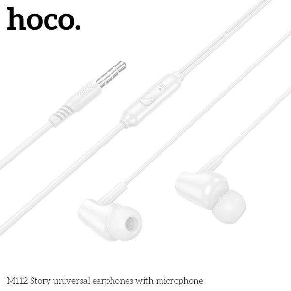 Casti Hoco M112 Story [White]