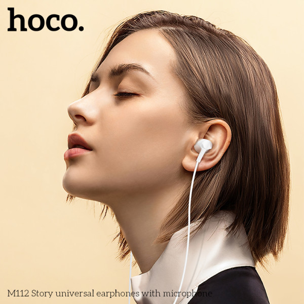 Casti Hoco M112 Story [White]