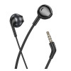 Casti Hoco M115 Sagacious universal earphones with microphone [Black]