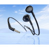 Casti Hoco M115 Sagacious universal earphones with microphone [Black]