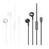 Наушники Hoco M115 Sagacious universal earphones with microphone iP [White]