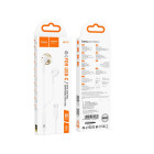 Casti Hoco M115 Sagacious universal earphones with microphone Type-C [White]