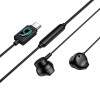 Casti Hoco M118 Type-C Column universal digital earphones with microphone [Black]