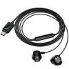 Casti Hoco M118 Type-C Column universal digital earphones with microphone [Black]