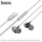 Наушники Hoco M122 Power Type-C (1.2m) [Metal-Gray]