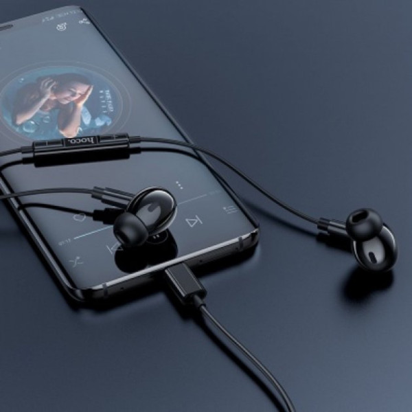 Casti Hoco Original M83 Type-C [Black]