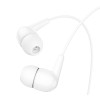 Casti Hoco M97 Enjoy universal digital earphones with microphone jack 3.5mm [White]