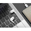 Casti Hoco M97 Enjoy universal digital earphones with microphone jack 3.5mm [White]