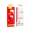 Casti Hoco M97 Enjoy universal digital earphones with microphone jack 3.5mm [White]