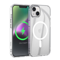 Husa Hoco TPU Magnetic Series Apple iPhone 14 [Transparent]