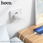 Incarcator de retea Hoco N32 Glory USB-C (PD30W) [White]