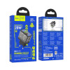 Incarcator de retea Hoco N34 Dazzling (PD20W+QC3.0) [Transparent-Black]