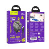 Incarcator de retea Hoco N34 Dazzling USB-C to Lighting (PD20W+QC3.0) [Transparent-Black]