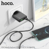 Incarcator de retea Hoco N38 Delgado dual port PD20W+QC3.0 [Black]