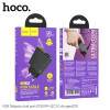 Incarcator de retea Hoco N38 Delgado dual port PD20W+QC3.0 [Black]