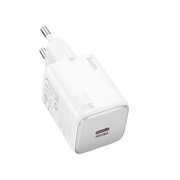 Incarcator de retea Hoco N40 Mighty single port (PD20W) [White]