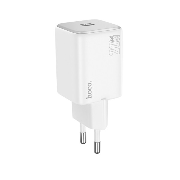 Incarcator de retea Hoco N40 Mighty single port (PD20W) [White]