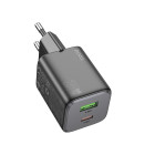 Incarcator de retea Hoco N41 Almighty (PD20W+QC3.0) [Black]